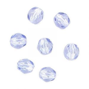 Billes de verre tchèques polies au feu, light purple, 6mm. Vendu en paquet de 300. (SKU# GBFP6MM/45429)
