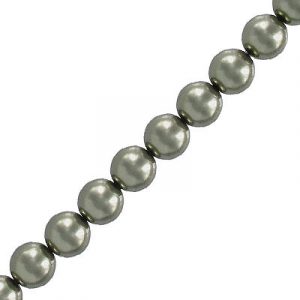 Glass pearls Czech, olivine, 4mm. (SKU# IPCZ4MM/24942). Sold per pack of 1200