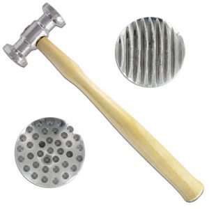 Dual texturing hammer dimple/stripes. (SKU# JTDHAMMER). Sold individually.