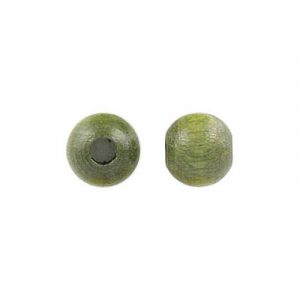 LIQUIDATION! Wood bead, 8mm, round, khaki. (SKU# WBT8MM/KHA). Sold per pack of 1000