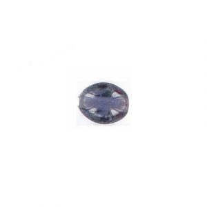 LIQUIDATION! Glass bead India, 10x13mm, purple swirl. (SKU# GBI10X13/F7). Sold per pack of 100