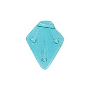 LIQUIDATION! Glass bead India, teal. (SKU# GBI1102/81). Sold per pack of 100