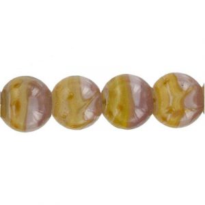 LIQUIDATION! Glass bead India, 14mm, two-tone purple. (SKU# GBI14MM/QR3). Sold per pack of 1 strand(s).