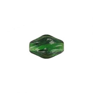 LIQUIDATION! Billes de verre Inde, transparent emerald. Vendu en paquet de 250 grammes. (SKU# GBI250/84)