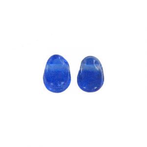 LIQUIDATION! Glass bead India, sapphire. (SKU# GBI25493/83). Sold per pack of 250 grams.