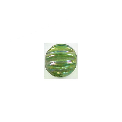 LIQUIDATION! Glass bead India, green. (SKU# GBI3140/G52). Sold per pack of 100 grams.