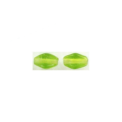 LIQUIDATION! Glass bead India, peridot. (SKU# GBI3325/52). Sold per pack of 250 grams.