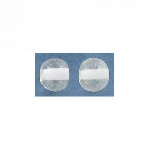 LIQUIDATION! Glass bead India, 8mm, round, clear. (SKU# GBI8MM/64). Sold per pack of 250 grams.