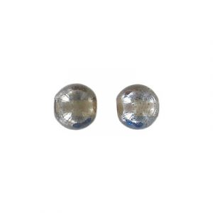 LIQUIDATION! Glass bead India, 8mm, satin grey. (SKU# GBI8MM/S78). Sold per pack of 250 grams.