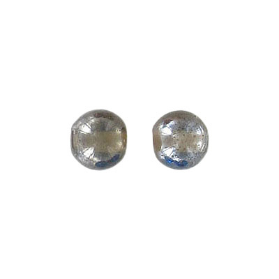 LIQUIDATION! Glass bead India, 8mm, satin grey. (SKU# GBI8MM/S78). Sold per pack of 250 grams.