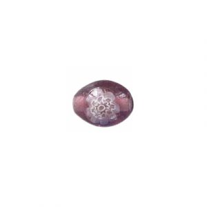 LIQUIDATION! Glass bead India, 9x11mm, oval, amethyst. (SKU# GBI9X11/GJW79). Sold per pack of 100
