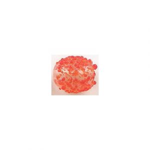 LIQUIDATION! Glass bead India, 9x11mm, oval, red/crystal. (SKU# GBI9X11/GM65). Sold per pack of 250 grams.