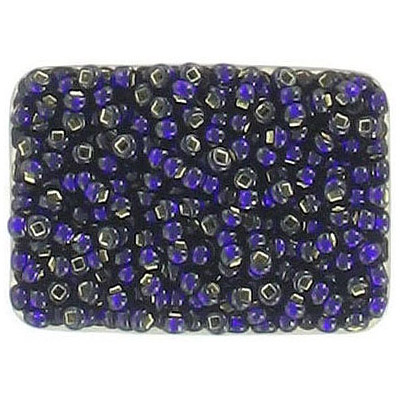 Seed beads, rocaille, loose, blue, size 10. (SKU# GBR10L/37110). Sold per pack of 250 grams.