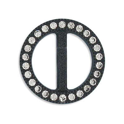 Rhinestone component crystal/black(n/a) (SKU# 1706/106/012). Sold individually.