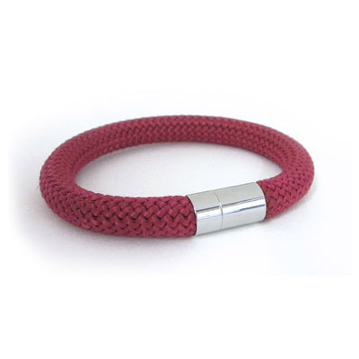 Fermoir magnétique, 20x11mm, diamètre intérieur 10mm, plaqué nickel. Vendu en paquet de 5. (SKU# CL030M/WH) – Image 3