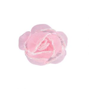 Beaded flower pin pink (SKU# FP542/PINK). Sold individually.