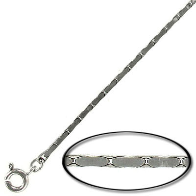 Neck chain, brass, imitation rhodium plated, 16 inch. (SKU# NC280PT16/WH). Sold per pack of 12