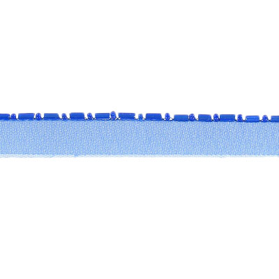 Banding rocaille/bugle royal blue on blue tape (SKU# SMF167F/ROY). Minimum order is 1 meter.