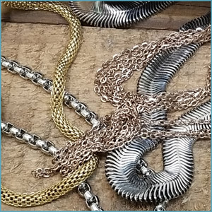 Bracelets et chaînes en acier inoxydable