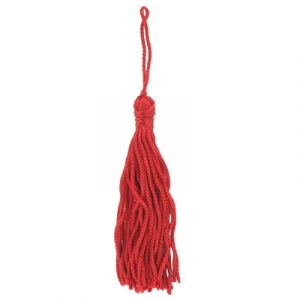 Tassel red (SKU# TS5/RD). Sold per pack of 12