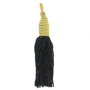 Tassel black/gold (SKU# TS6-21/BLKGL). Sold per pack of 12