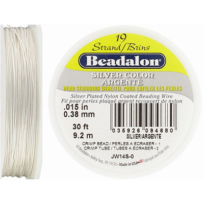 Beadalon Wire Gold Color 7 Strand .015 Inch / 30Ft 