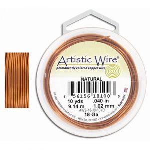 Artistic Wire - 18 Gauge Tangerine