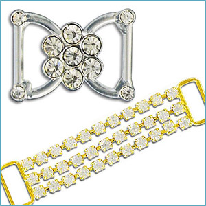 Rhinestone Components and Belts