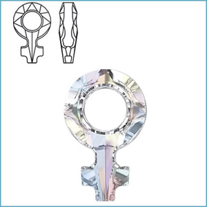 Swarovski 4876 Pierres fantaisie Symbole féminin