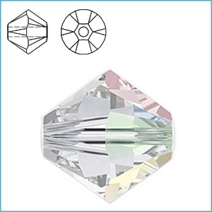 Swarovski 5328 (5301) Faceted Bicone Beads