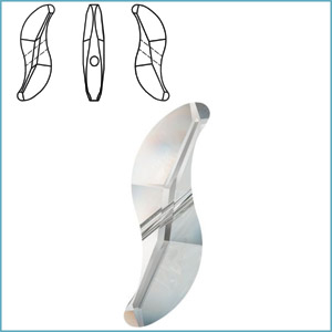 Swarovski 5525 Wave Beads